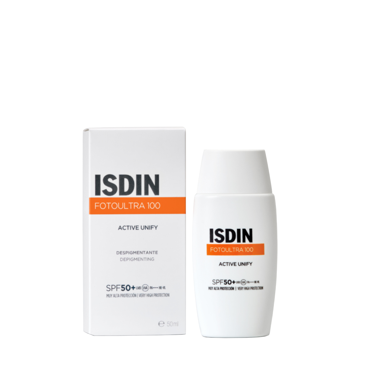 ISDIN FotoUltra 100 Active Unify SPF50+ - by Hana Beauty